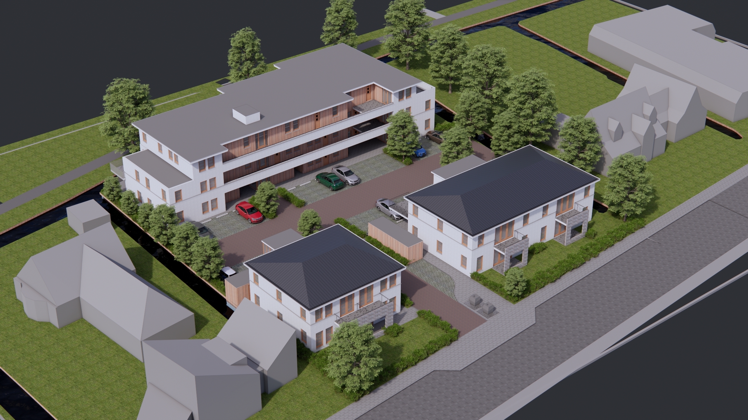 pbweek35_26073_20 nieuwe woningen op voormalige Biotrading-locatie aan de Bozenhoven in Mijdrecht